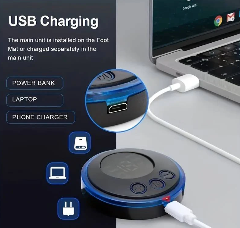 Oplaadbare Voetmassager Mat